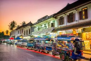 Luang Prabang, no Laos