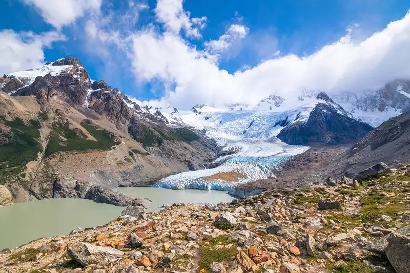 Linda paisagem na Patagônia Argentina