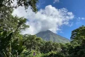 Vulcão Arenal na Costa Rica