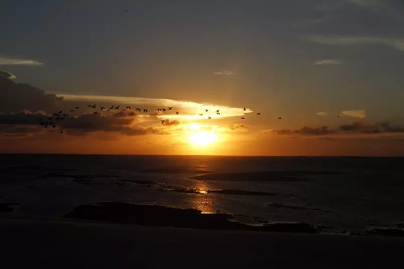 Pôr do Sol nos Lençóis Maranhenses