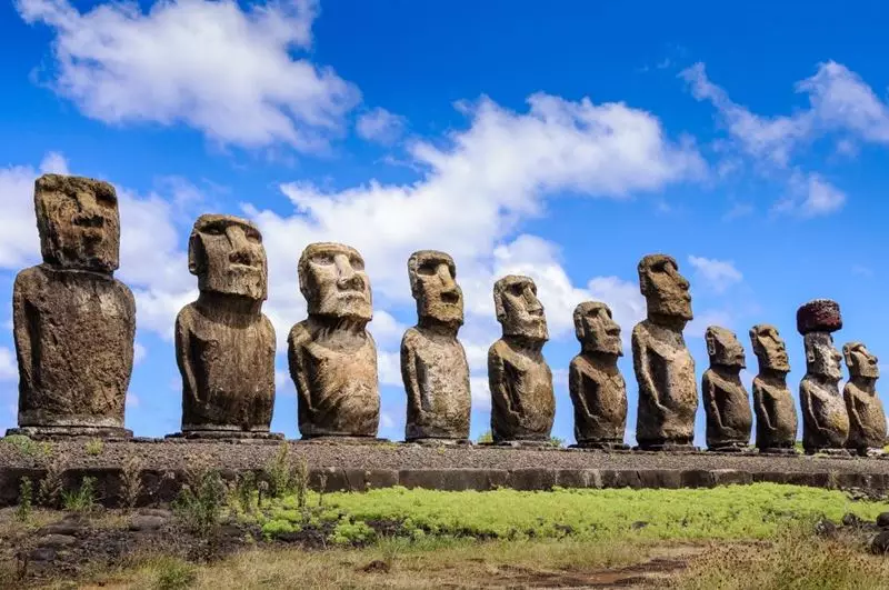 Ilha de Páscoa, no Chile
