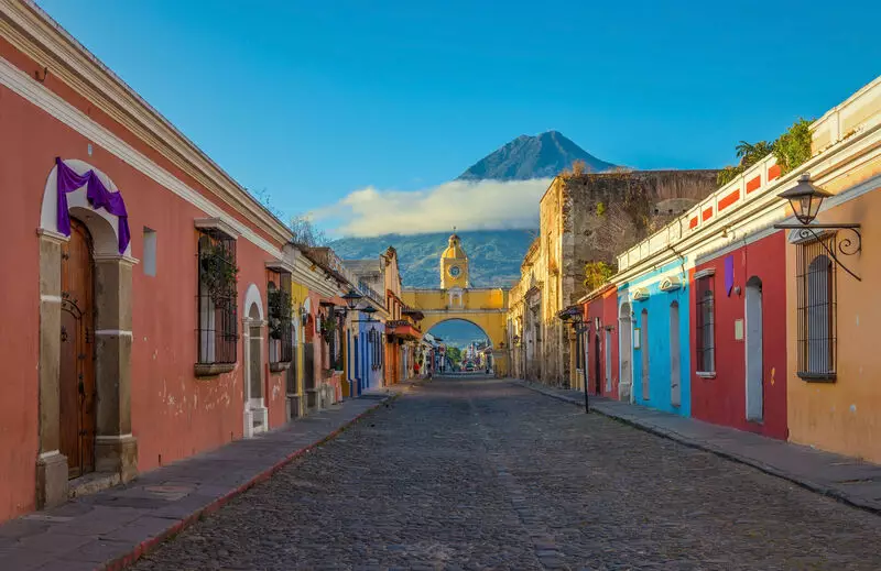 Antigua, na Guatemala