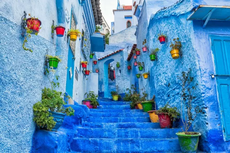 Chefchaouen, no Marrocos