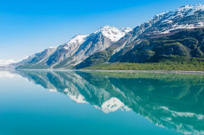 Paisagem do Alasca, nos Estados Unidos