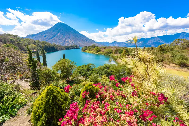 Lago Atitlan, na Guatemala
